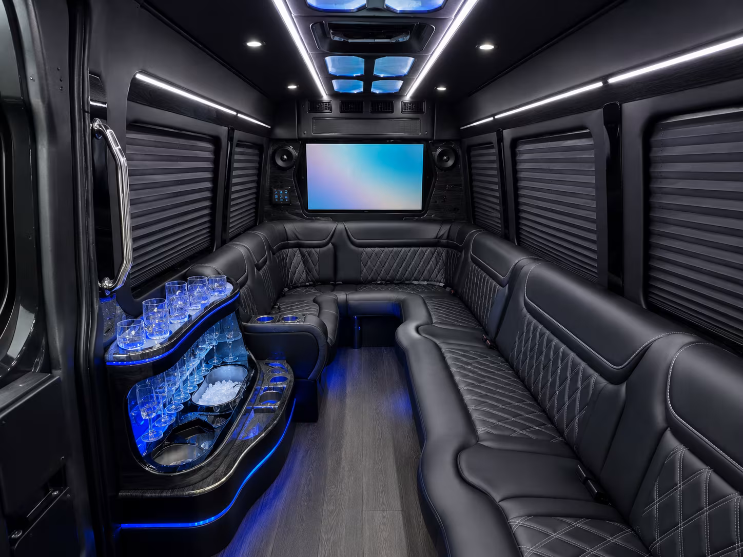compare hollywood burbank long beach and john wayne airport shuttle buses