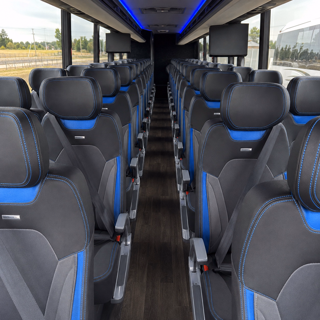 pomona bus rental service area