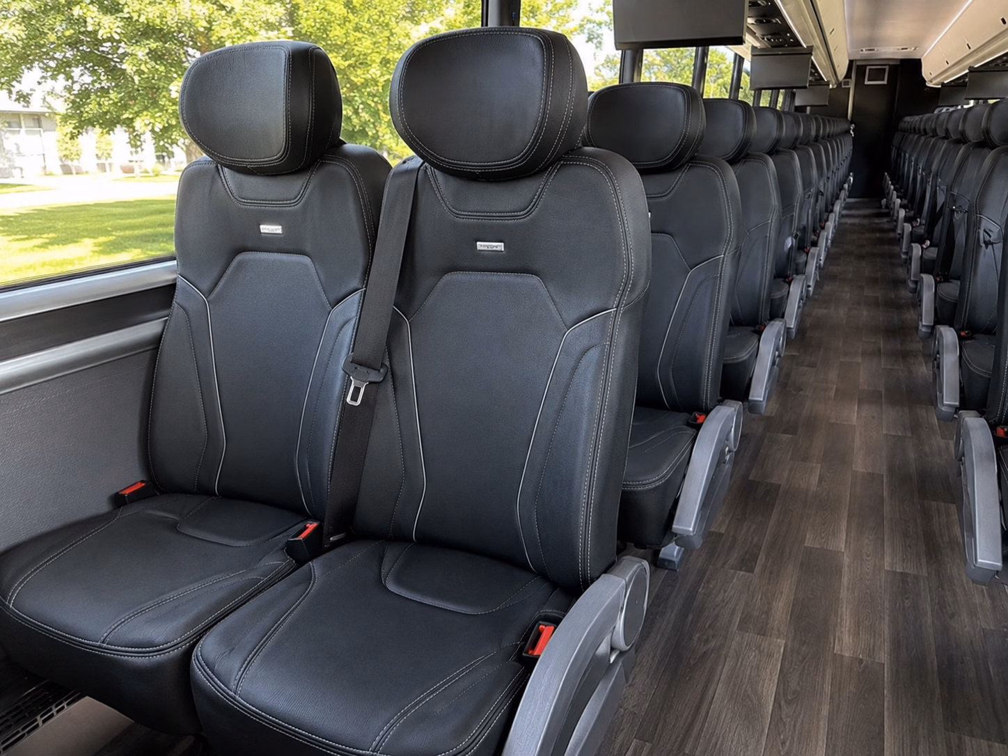 pomona charter bus interior gallery