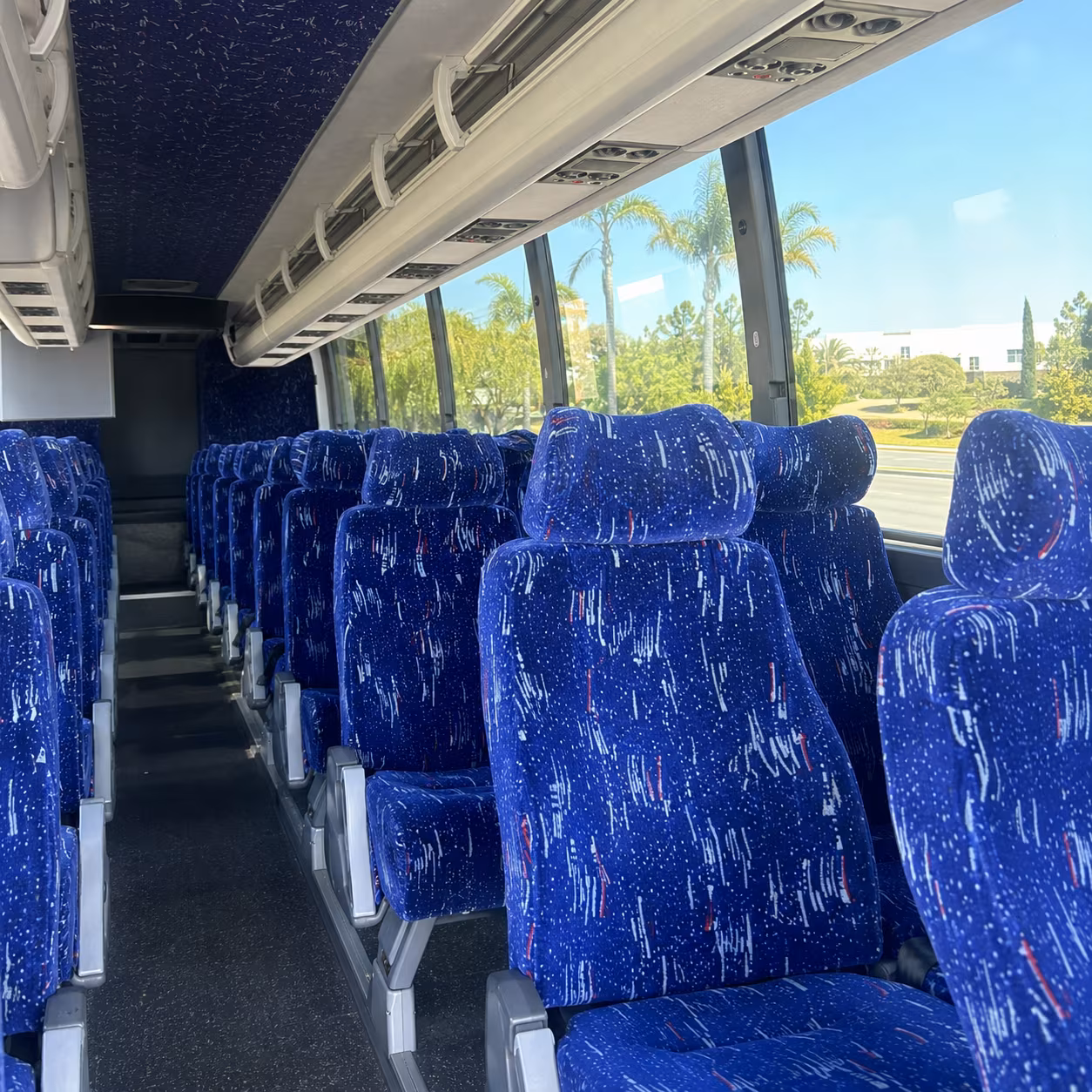 pomona concert transportation onboard seating