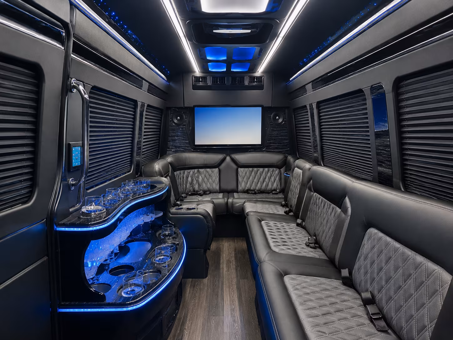 pomona employee transportation onboard seating